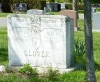#007.Glover:  John H & Helen A Glover gravestone
