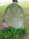 #021.017-018.Fraser01:  Malcolm & Mary Aldrich Fraser gravestone