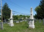 #003.King00.  Monuments for Rev. Ezra King and his son Thomas King.