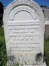 #005.Corey:  Huldah Jane Corey gravestone